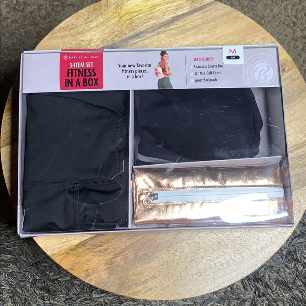 Brand new fitness set! Never opened or worn.